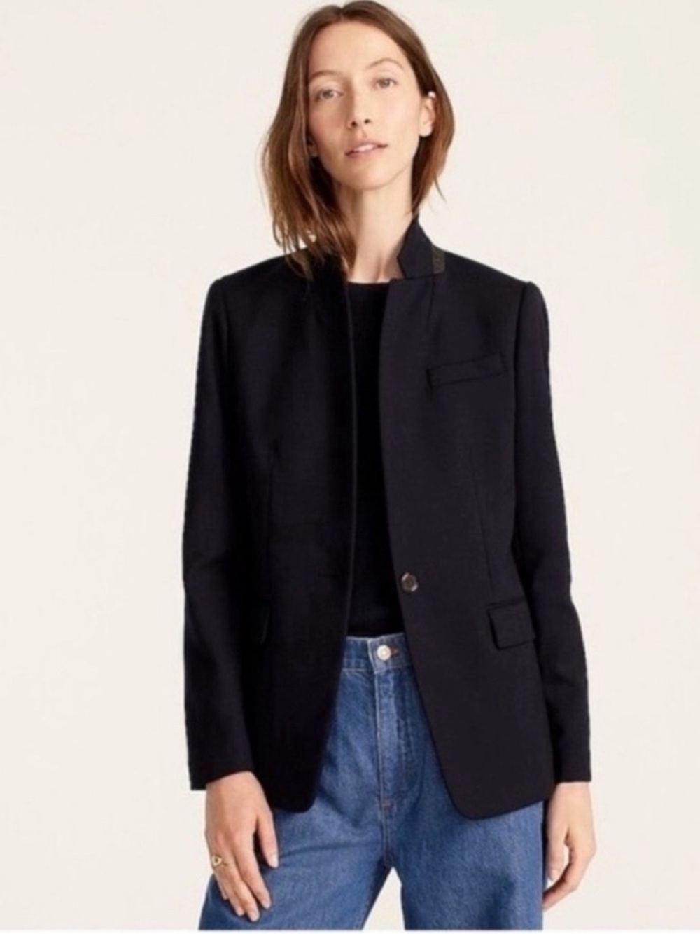 J. Crew Regent Blazer in Black